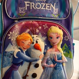 Disney Frozen Purple and Blue  Backpack 3D